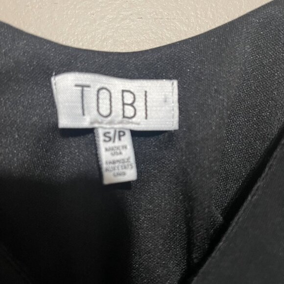 Tobi Mini Black Dress Small - Picture 3 of 8